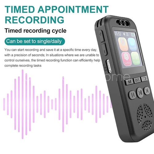 0-128GB Digital Voice Recorder Voice Activated Recorder MP3 with Color Screen - Picture 10 of 28