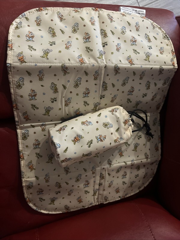 New Petunia Pickle Bottom Changing Pad 21x15” Bottle Holder  7 Dwarfs Snow White