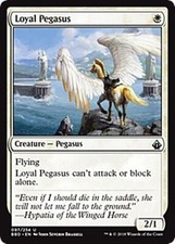 LOYAL PEGASUS X 4 N/M BATTLEBOND MAGIC THE GATHERING
