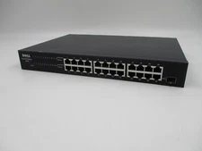 Dell PowerConnect 2624 24-Port 1xSFP Gigabit Ethernet Network Switch P/N: 0K3676