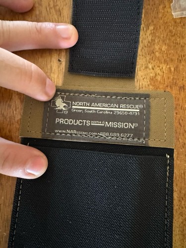 Authentische North American Rescue EDC Geldbörse nur keine Medikamente hellbraun - Bild 4 von 5