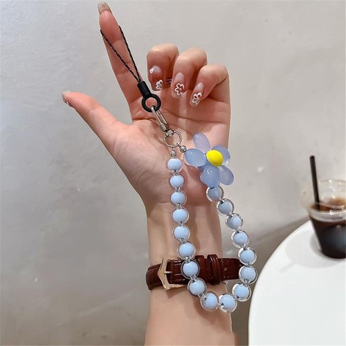 Handmade Cellphone Straps Bead Lanyard Lanyard for Keys Mobile Phone Chain - Photo 13 sur 19