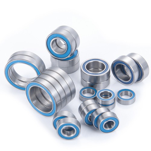 Blue Ball Bearing Metric Rubber Sealed Chrome Steel For 1/10 Axial TRX6 ABEC3 P6 - Picture 126 of 186