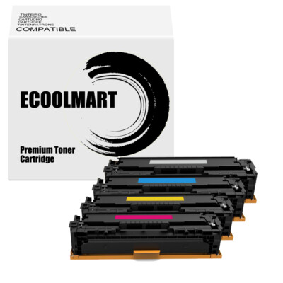 4PK Toner replace for HP CF210A 131A LaserJet Pro 200 Color MFP M251n M251nw