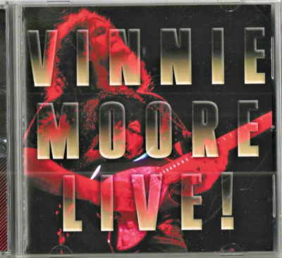 CD VINNIE MOORE - LIVE / SHRAPNEL RECORDS/ PROG METAL USA VICIOUS