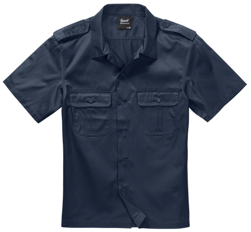 Brandit Herren US Army Shirt Herren Kurz Arm Pilotenhemd Security Arbeitshemd - Bild 8 von 15