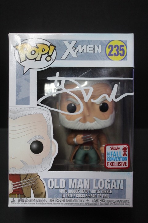 Signed Funko Pop#235 - X-Men - Old Man Logan -Hugh Jackman, Wolverine  + COA
