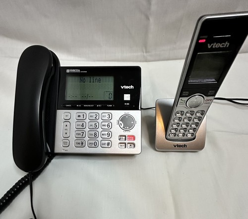 VTech - CS6949 Sistema telefónico inalámbrico expandible con contestador automático digital - Imagen 2 de 6