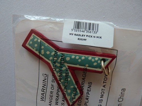 Radley Schlüsselanhänger Handtaschenanhänger My Radley Buchstabe Y - Bild 6 von 7