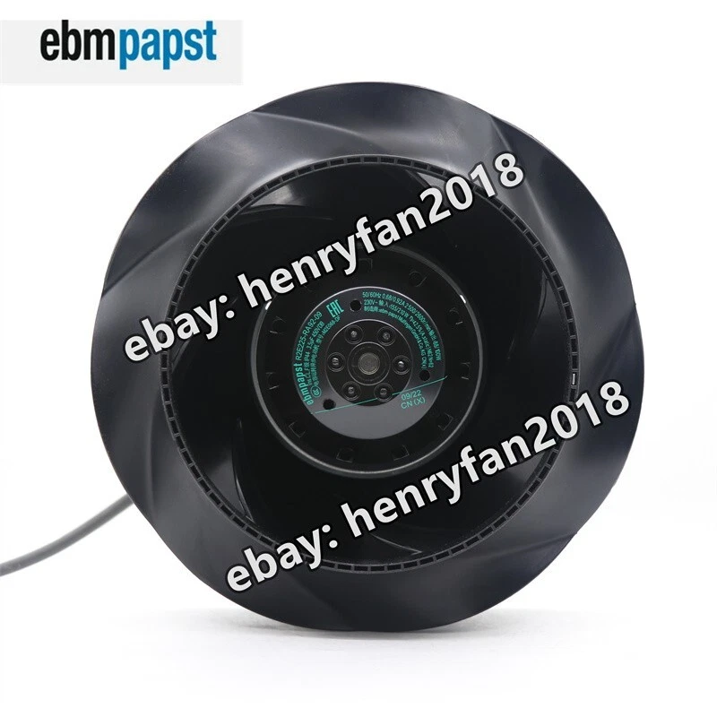 Ebmpapst R2E225-RA92-09 Centrifugal Fan 230V 210W 225*99MM For Air Purifier Fan - Image 2 of 4
