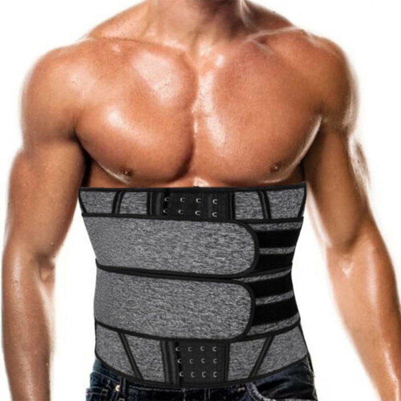 Men Waist Trainer Sauna Sweat Body Shaper Slimmer Belts Corset for Weight Loss