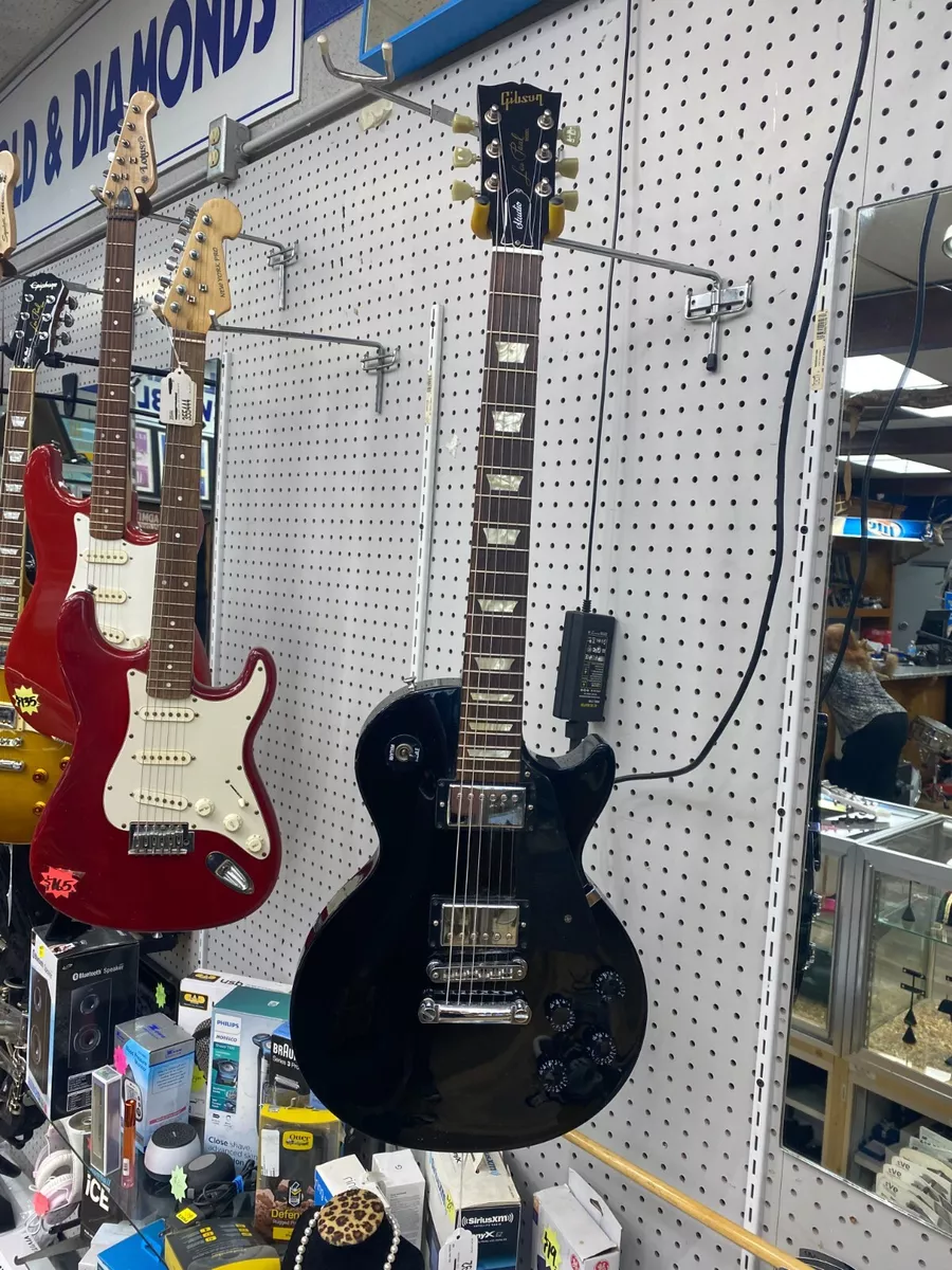 2009 Gibson Les Paul Studio Electric Guitar with Case Black eBay