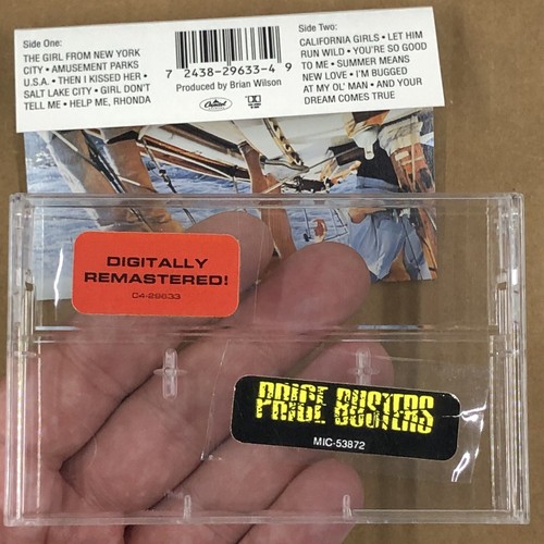 BEACH BOYS Cassette Tape SUMMER DAYS 90s CAPITOL REISSUE SERIES NEVER PLAYED! - Picture 10 of 11