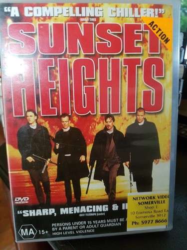 Sunset Heights DVD Toby Stephens - Thriller Set In Ireland - RARE MOVIE