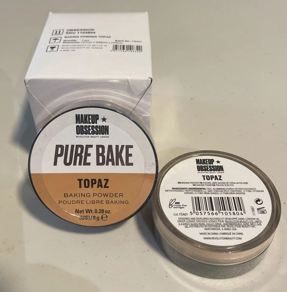 Lot of (2) Makup Obsession Baking Powders - TOPAZ - Image 2 of 2