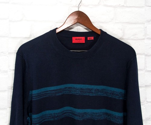 HUGO BOSS Cotton / Silk / Cashmere Mix Men's Jumper Sweater Size 2XL  /  XXL - Picture 3 of 6