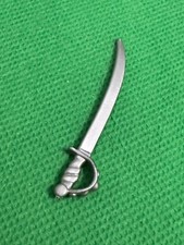 Vintage Pirates of the High Seas 1990 Silver Cutlass Sword weapon part