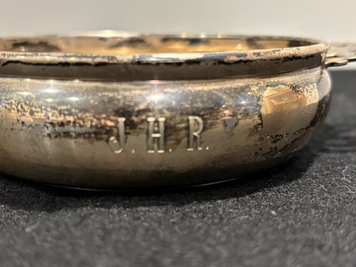 Lunt Sterling Silver Porringer 191, Monogrammed and Tarnished, ≈78g - Picture 6 of 24
