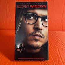 SECRET WINDOW VHS VERY GOOD / GOOD CONDITION