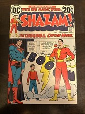 Shazam #1 (1973) 1st Appearance of Captain Marvel Jr. & Mary Marvel in Bronze.
