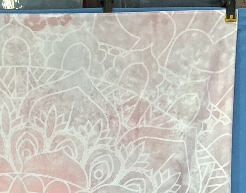 MANDALA extra großer Boho Pastellfarben Batik Wandbehang Kunst Wandteppich 60"x50" - Bild 4 von 4