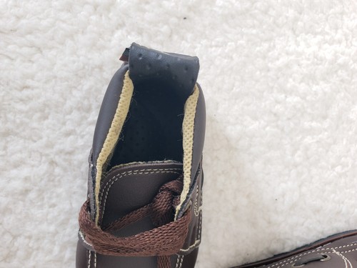 Heidi Baby Boys Shoes 18 Brown Lace Up Eyelet Casual Comfort Classic Fit - Picture 17 of 18