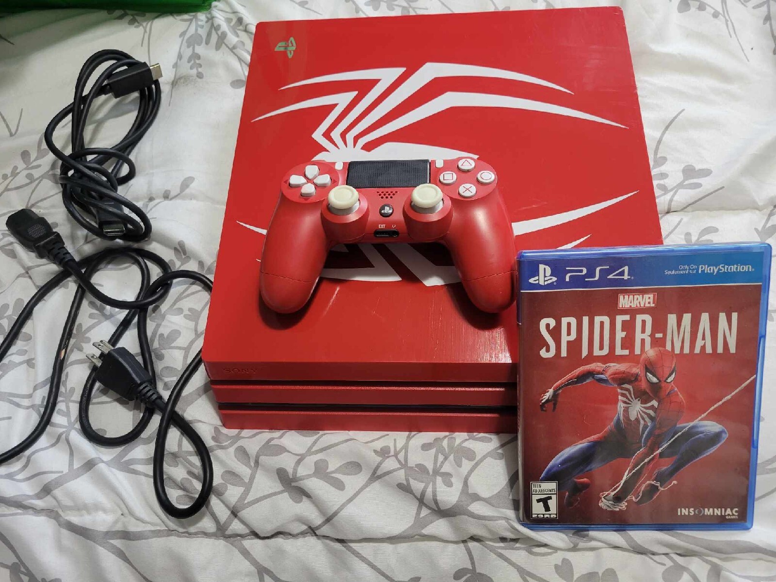 Sony 3003194 PlayStation 4 Pro 1TB Limited Edition Marvel's Spider