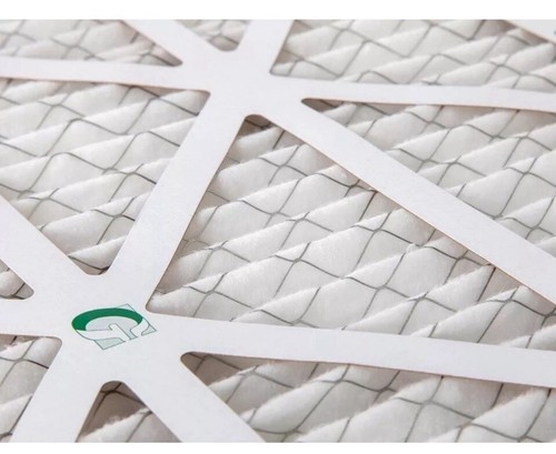 12 Pack Glasfloss ZLP20201 Z-Line 20 x 20 x 1 MERV 10 Pleated Air Filters - Picture 2 of 6