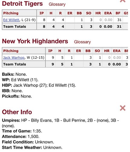 1909 TY COBB 2 HITS #752-753 TICKET STUB 9/27/09 TIGERS/HIGHLANDERS POP 1 PSA 9 - Picture 16 of 18