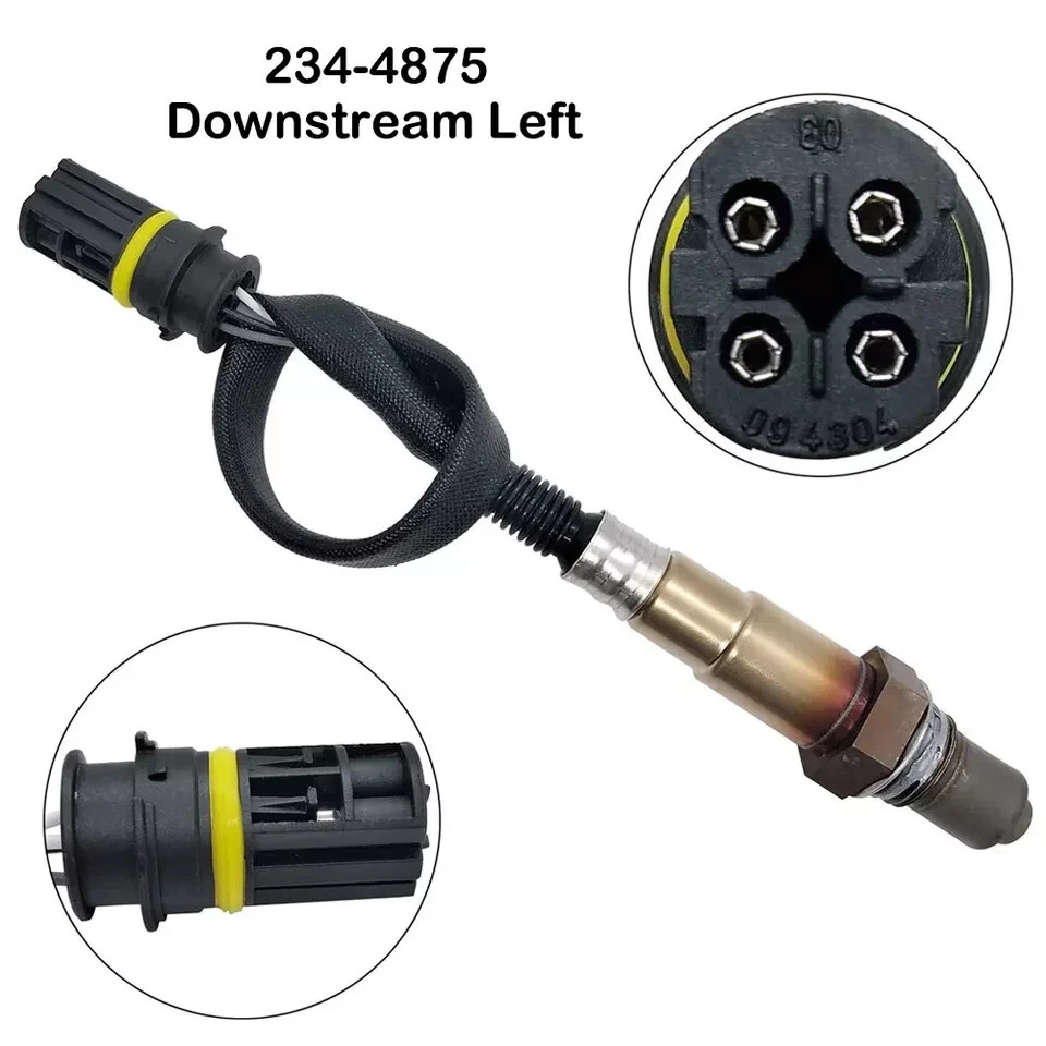 4PCS Up&Downstream Oxygen Sensor For BMW 550i 06-10 234-5136 234-5138 234-4875 - Image 4 of 4