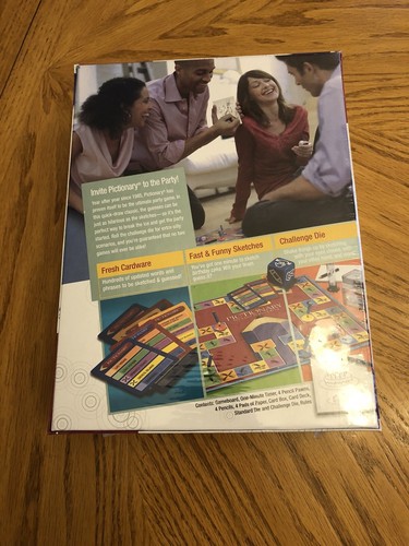 Pictionary Game of Quick Draw, New Sealed Parker Brothers 2009 - Picture 2 of 4