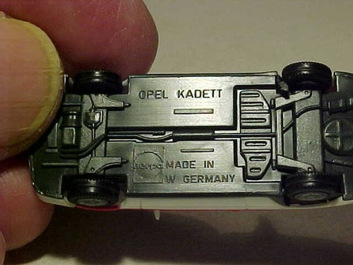 Opel Vauxhall Emerg 1985 2 pulgadas Doctor Kadett Herpa 1/87 H0 plástico como nuevo suelto - Imagen 5 de 5