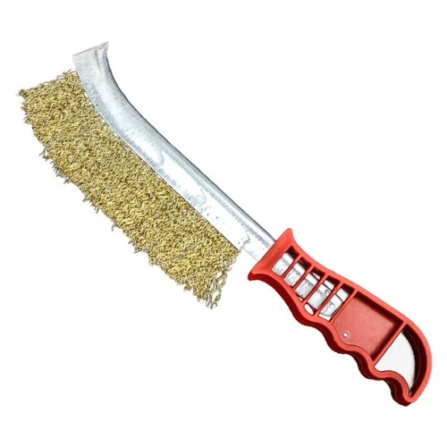 Metalldrahtbürste - Farbe Rostentferner BBQ Outdoor Reinigung Schwerlast Handwerkzeug - Bild 26 von 39