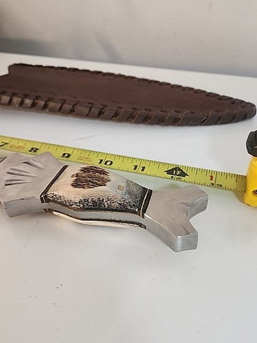 13" SUPERB CUSTOM MADE BLADE, TACTICAL HUNTING SURVIVAL DAGGER - Picture 19 of 24