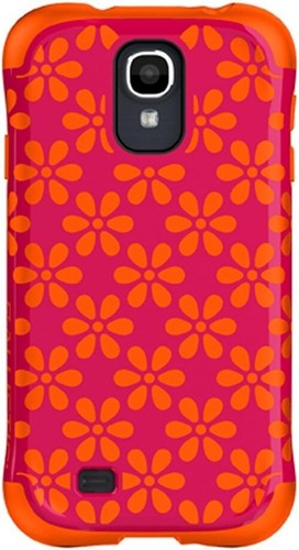 Ballistic Aspira Case for Samsung Galaxy S4, Hot Pink/Tangerine - Picture 1 of 9