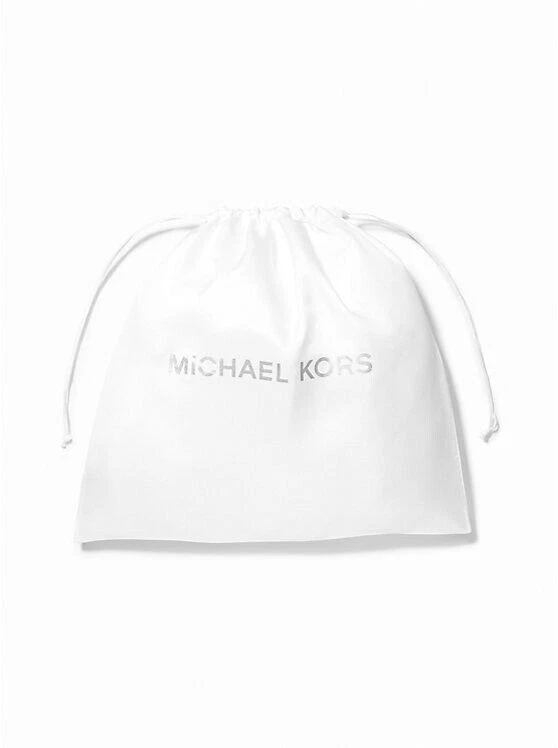 Michael Kors Medium Logo Woven Dust Bag, White 16