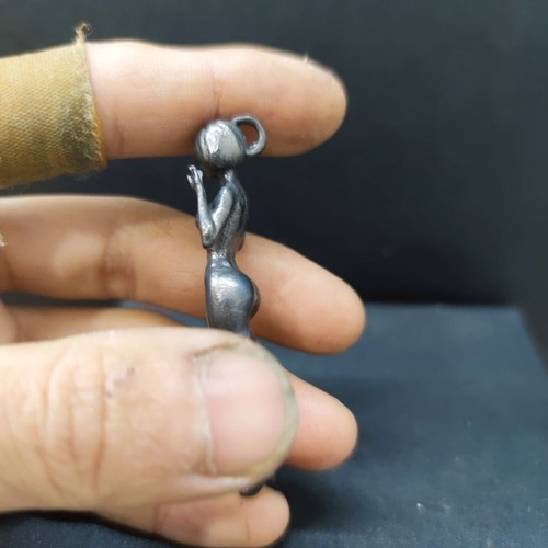 1Pc Black Brass Beauty Beauty Nude Statue Body Art Decorations - Picture 7 of 11