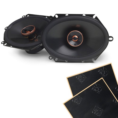 Infinity REF-8632CFX 120W 6x8" Coaxial Speakers with Sound Damping