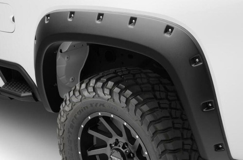 Bushwacker Forge Style Front/Rear Fender Flares Set 20-24 Silverado 2500 3500 - Picture 3 of 5