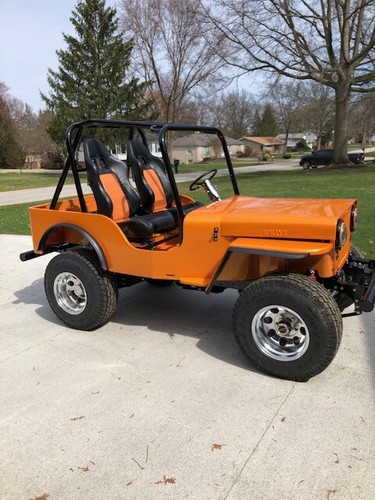 CJ JEEP FACTORY ROLL BAR KIT WILLYS CJ5 CJ7 CJ2 CJ3 CJ8 AMC ROLL CAGE M38 - Foto 7 di 8