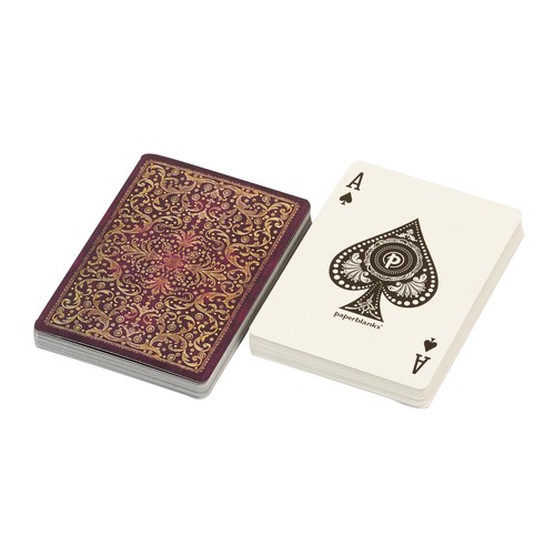 PAPERBLANKS Kartenspiel Poker Size Spielkarten Standard Poker - Picture 3 of 17
