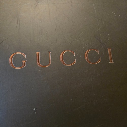 Gucci Black Empty Gift Box Storage Shoes Large 18"x14.5"x5" Authentic Designer - Picture 6 of 11