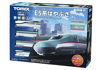 TOMIX Spur N Basic Set SD E5 Serie Hayabusa 90186 Eisenbahn Modell Starter...