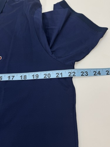 Neu mit Etikett Robert Graham Archie Totenkopf Golf Polo-Shirt marineblau Herren Größe Large $ 98 - Bild 11 von 11