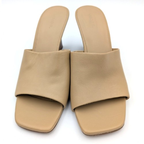 Vince Pia Blonde Espadrille Mules Wedge Sandals Women's Tan Size US8.5M EU39 - Picture 2 of 10
