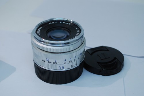 "EXCELENTE COMO NUEVO en CAJA" Carl ZEISS C Biogon T * 35 mm f2,8 ZM para Leica M PLATA #5891 - Imagen 15 de 15