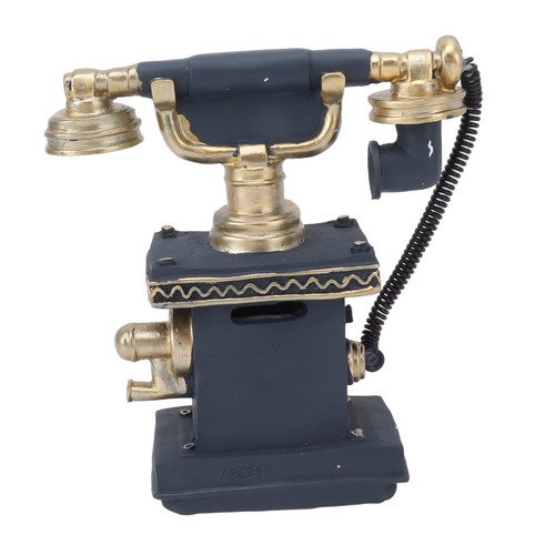 Hand Telephone Decoration Ingenious Vintage Landline Home Decorative For Ho DM - Zdjęcie 5 z 12