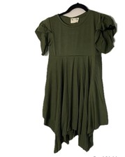 NWT Mia Joy by Joyfolie Milana Dress Olive Green Size 7