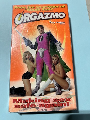 VHS Tape Orgazmo Rogue PIctures NC-17 Film 1999 Trey Parker great shape  - Picture 1 of 4