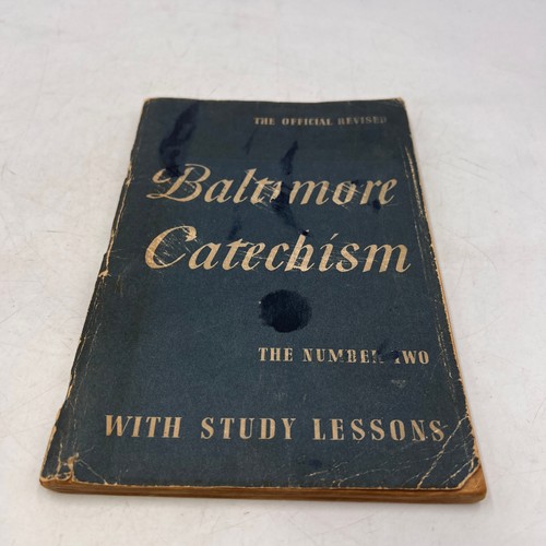 Baltimore Katechismus Nummer 2 1941 Studienunterricht Vintage katholisch